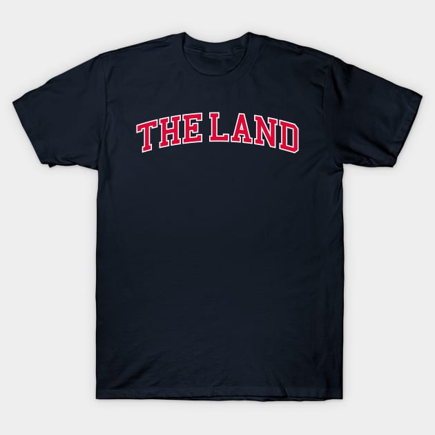 The Land Baseball T-Shirt by CC0hort